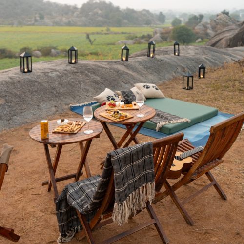 Sundowner by the Boulders